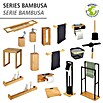 Wenko Bambusa Badhocker (B x H: 40 x 30 cm, Bambus) | BAUHAUS