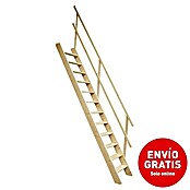 Solid Elements Escalera de madera (Abeto rojo/abeto, Altura de planta: Máx. 272 cm)