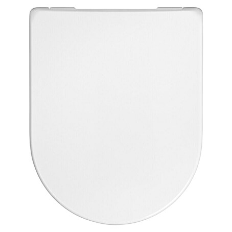San Marco Toilettensitz Für Hatria Lisa Serie – Weiß, Aus MDF, Verstellbare Scharniere (11–21 Cm), Mit Nestchen-Verschluss