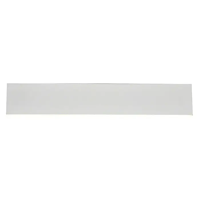 Trio Leuchten LED-Wandleuchte Concha - 9 W, L x B x H: 4,5 x 47 x 8 cm, Weiß matt, Warmweiß - Länglicher, glänzender, weißer Keramikfliesen-Akzent für modernes Design, ideal zur Wandgestaltung.