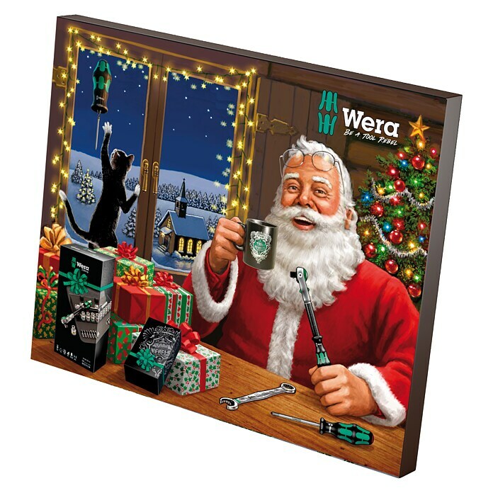 Wera Adventskalender 202224 -tlg. Diagonal View