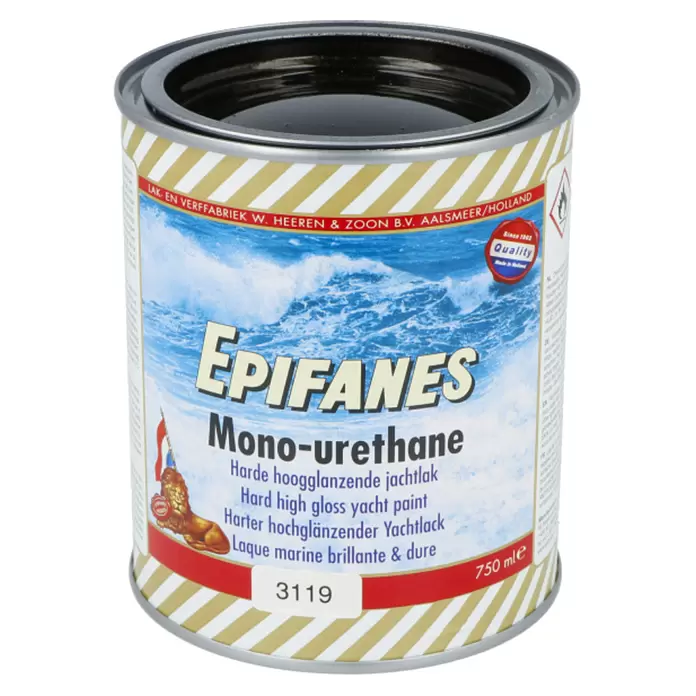 Epifanes Yachtlack Mono-Urethan - Schwarz 3119, 750 ml
