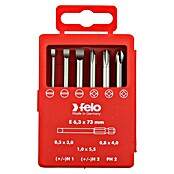 Felo Bit-Box Profi Industrie E 6,3 x 73 mm (6 -tlg., SL/H/PH) | BAUHAUS