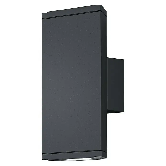 Trio Leuchten Außenwandleuchte Colorado - 3 W, L x B x H: 6,5 x 9 x 20 cm, Anthrazit, IP54 - Moderne, anthrazitfarbene Wandleuchte mit rechteckigem Design und dezenter Beleuchtung. Ideal für den Außenbereich.