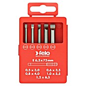 Felo Bit-Box Profi Industrie E 6,3 x 73 mm (5 -tlg., SL) | BAUHAUS