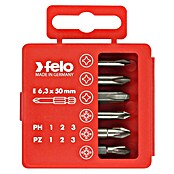 Felo Bit-Box Profi Industrie E 6,3 x 50 mm (6 -tlg., PH/PZ) | BAUHAUS