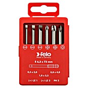 Felo Bit-Box Profi Industrie E 6,3 x 73 mm (6 -tlg., SL/Z/PH) | BAUHAUS