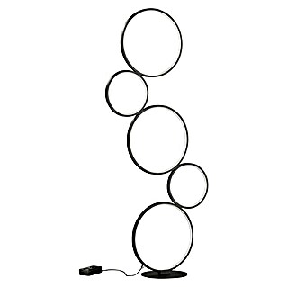 Trio Leuchten LED-Stehleuchte Rondo (36 W, Höhe: 115 cm, Schwarz, Warmweiß)