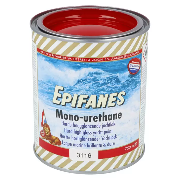 Epifanes Yachtlack Mono-Urethan - Rot 3116, 750 ml
