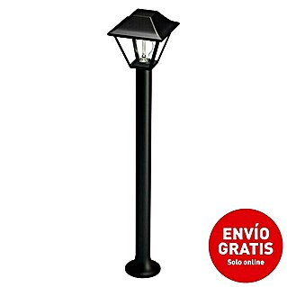 Philips Alpenglow Farola (60 W, Color del marco: Negro, 17,4 x 17,4 x 89,9 cm, Sin bombillas)
