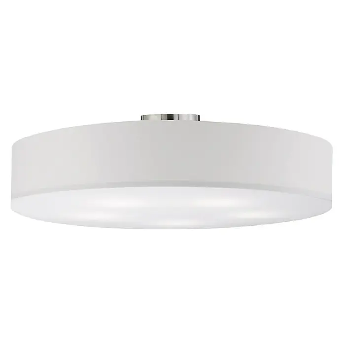 Trio Leuchten Deckenleuchte rund - 300 W, Weiß, E27 - Moderne Deckenleuchte in Weiß mit stilvollem Design für eine angenehme Beleuchtung.