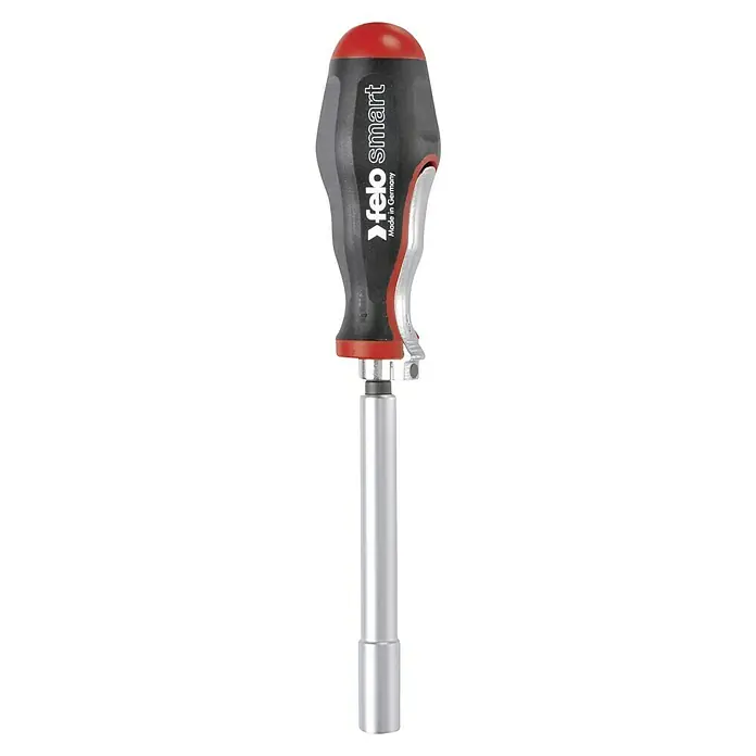 Felo Schraubendreher-Set XL-Strogbox Smart Evo M-Tec - 20 -tlg. - Der Felo Smart Schraubendreher mit Steckschlüssel-Aufsatz ist ein hochwertiges Werkzeug für diverse Schraubarbeiten. Made in Germany Qualität.