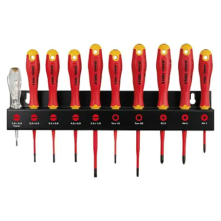 Felo  Schraubendreher-Set ERGONIC® CDE E-slim XL Rack