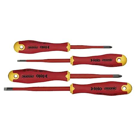 Felo  Schraubendreher-Set Ergonic VDE E-Slim