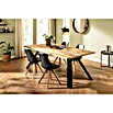 Tischplatte mit Waldkante (Teak, 200 x 100 x 3,8 cm) | BAUHAUS