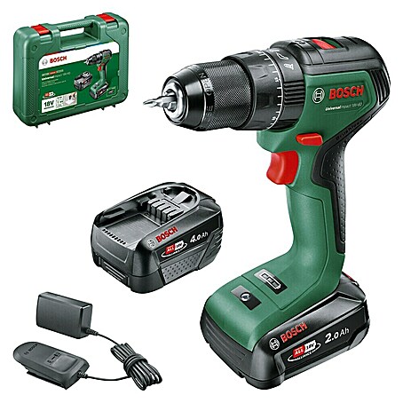 Bosch Power for All 18V Akku-Schlagbohrschrauber UniversalImpact 18V-60 (18 V, 2 Akkus, 2 Ah - 4 Ah, 60 Nm)