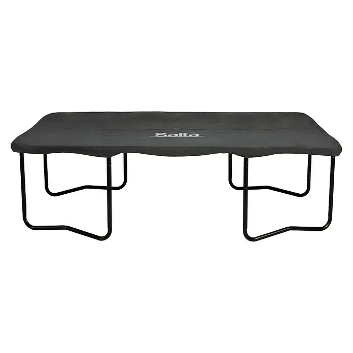 Salta Trampolin-Abdeckplane - 305 x 214 cm, Schwarz - Abdeckung für rechteckiges Salta-Trampolin mit schwarzem Gestell, das einen stilvollen und schützenden Look bietet.