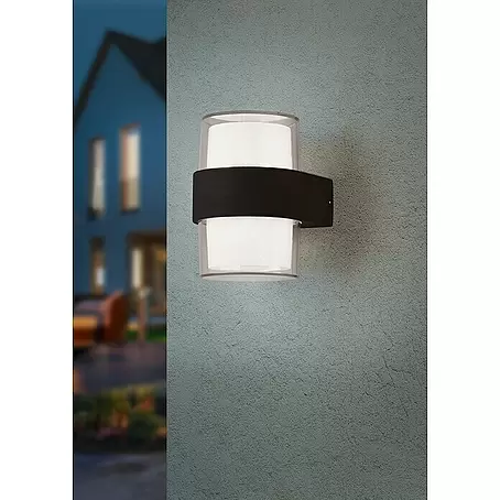 Reality Leuchten  LED-Außenwandleuchte Molina rund