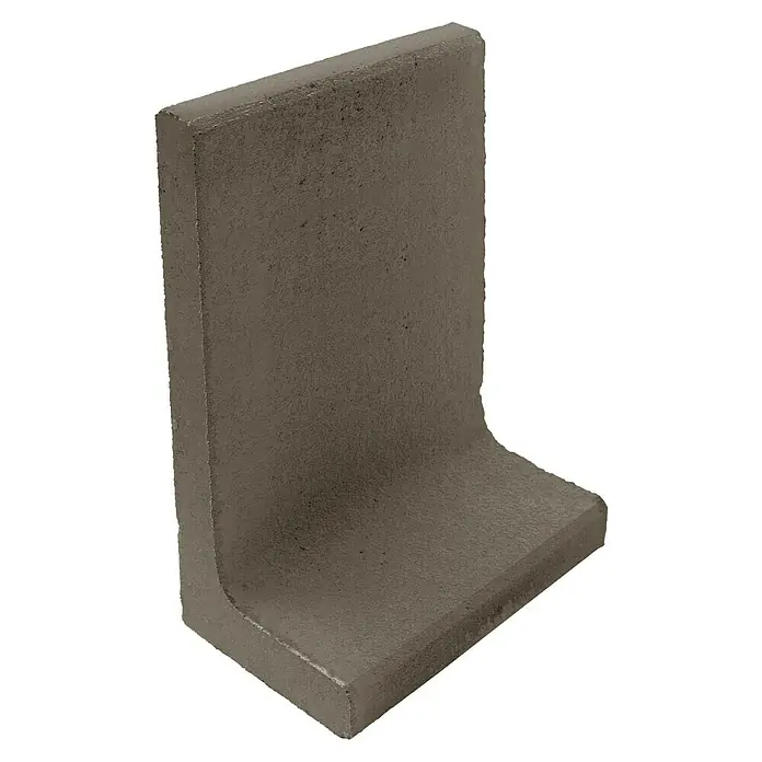Diephaus L-SteinUnbewehrt, Höhe: 80 cm, Breite: 40 cm, Stärke: 7 cm, Anthrazit