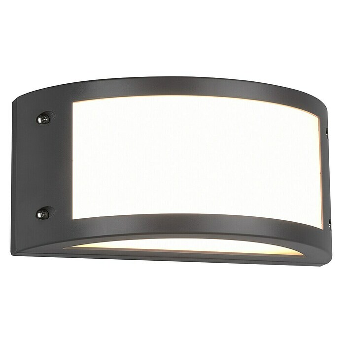 Reality Leuchten Außenwandleuchte Kendal (12 W, L x B x H: 11,8 x 24,8 x 11,5 cm, Anthrazit, IP54) | BAUHAUS