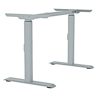 Tischgestell M-MORE (Breitenverstellung: 110 cm - 180 cm, Höhenverstellung: 67 cm - 90 cm, Stahl, Aluminium)