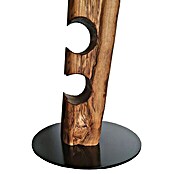 Wood & Wishes Weinregal Premium seitlich (Höhe: 158 cm, Anzahl Flaschen: 11 Stk., Holz, Palisander) | BAUHAUS