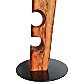 Wood & Wishes Weinregal Premium seitlich (Höhe: 158 cm, Anzahl Flaschen: 11 Stk., Holz, Mahagoni) | BAUHAUS