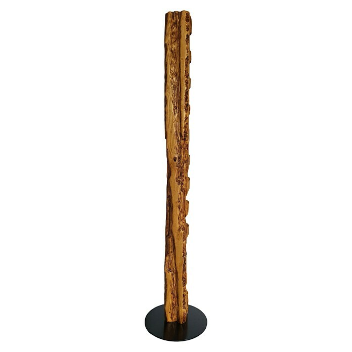 Wood & Wishes Weinregal Premium seitlich (Höhe: 158 cm, Anzahl Flaschen: 11 Stk., Holz, Eiche) | BAUHAUS