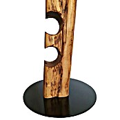 Wood & Wishes Weinregal Premium seitlich (Höhe: 158 mm, Anzahl Flaschen: 11 Stk., Holz, Teak) | BAUHAUS