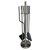 Livn Haardset 5-delig (20 x 20 x 61 cm, Roestvrij staal, RVS) | BAUHAUS
