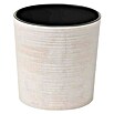 Siena Garden Pflanztopf Lens Eco (Außenmaß (Ø x H): 30 x 30,5 cm, Kunststoff, Cremeweiß) | BAUHAUS