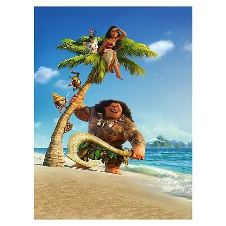 Komar  Fototapete Disney Moana and Maui