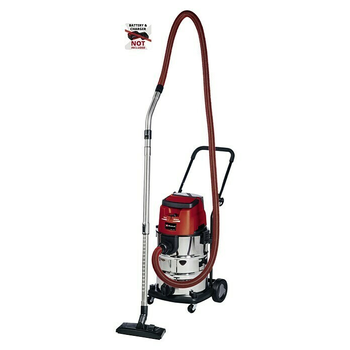 Einhell Power X-Change Akku-Nass-Trockensauger TE-VC 36/30 (18 V, Ohne Akku, Behältervolumen: 30 l)