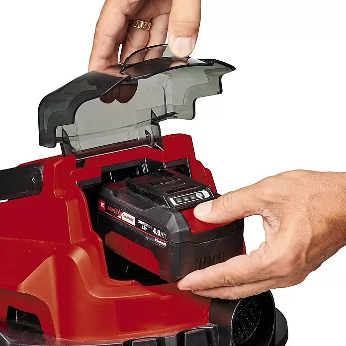 Einhell Power X-Change 18V Akku-Nass-Trockensauger TC-VC 18/15 Li-Solo - 18 V, Ohne Akku, Behältervolumen: 15 l - Detailaufnahme