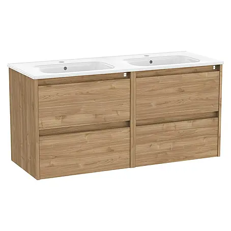 Roca  Conjunto de mueble de baño Sagano doble