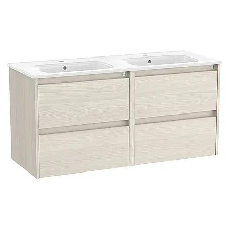 Roca  Conjunto de mueble de baño Sagano doble