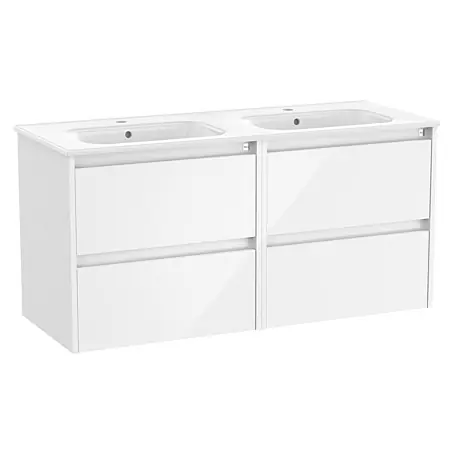Roca  Conjunto de mueble de baño Sagano doble