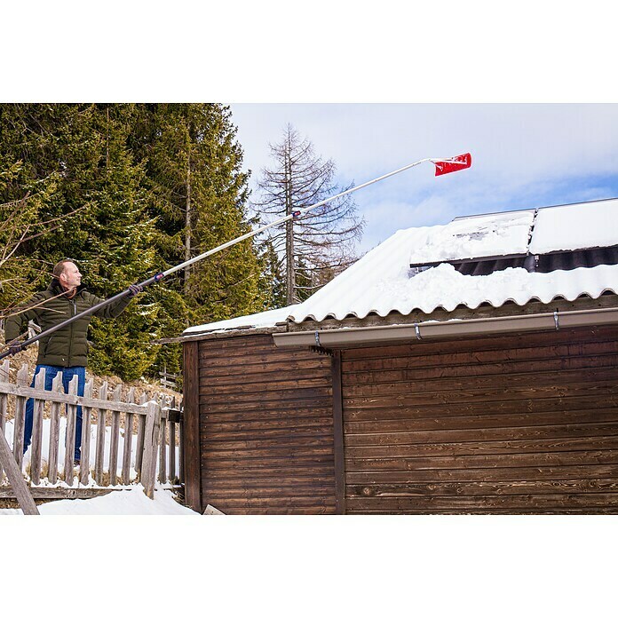 Freund Victoria Schneeschieber DachräumerBreite: 60 cm, Teleskopstiel Use Shot