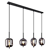 Globo Pendelleuchte BLACKY (Anzahl Leuchtmittel: 4 Stk., 40 W, L x B x H: 100 x 185 x 120 cm, E14) | BAUHAUS