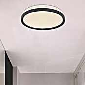 Globo Plafón LED redondo Sonny (18 W, Ø x Al: 39 x 8 cm, Negro, Otros) | BAUHAUS