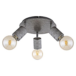 Globo Freddy Regleta Freddy (60 W, Plata, E27, 3 ud.)