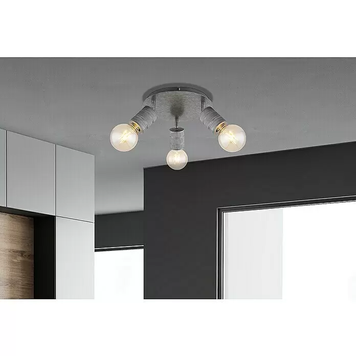 Globo Freddy Deckenstrahler - 60 W, E27, 3 Stk. - Stimmungsaufnahme