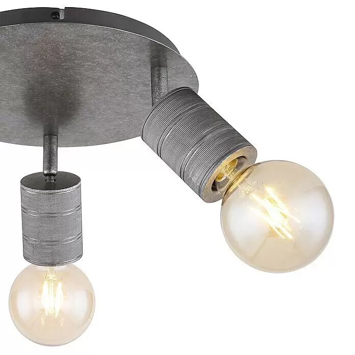 Globo Freddy Deckenstrahler - 60 W, E27, 3 Stk. - Detailaufnahme