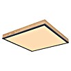 Globo Doro LED-Panel Holzoptik (24 W, 45 x 45 cm, Holzoptik/Graphit, Warmweiß) | BAUHAUS