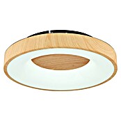 Globo LED-Deckenleuchte rund JOLLI (30 W, Holz, Warmweiß) | BAUHAUS