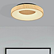 Globo LED-Deckenleuchte rund JOLLI (30 W, Holz, Warmweiß) | BAUHAUS