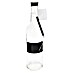 Glasflasche mit Kreidefeld 