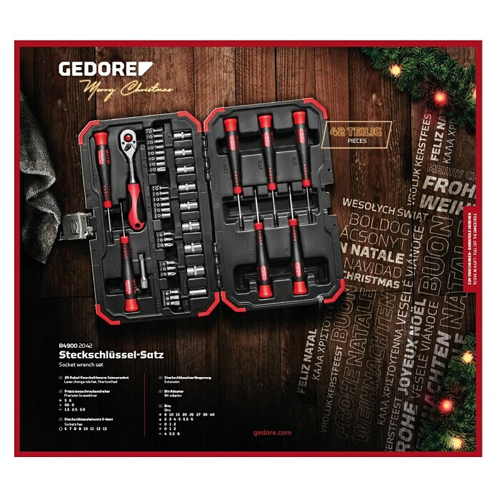 Gedore Adventskalender R49002042 Top View