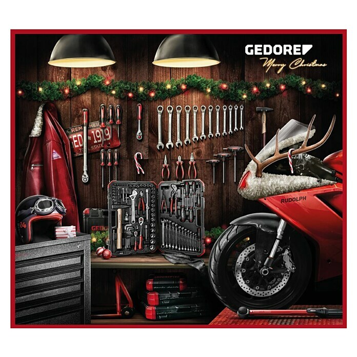 Gedore Adventskalender R49002042 Top View