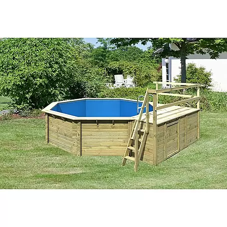 Karibu Holz-Pool Orlando Größe 2